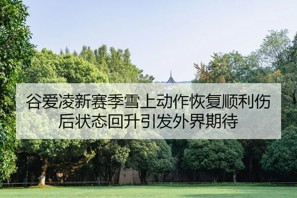 谷爱凌新赛季雪上动作恢复顺利伤后状态回升引发外界期待