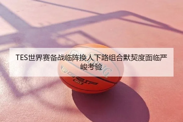 TES世界赛备战临阵换人下路组合默契度面临严峻考验